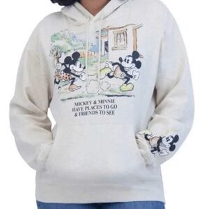 Mickey & Minnie Graphic Hoodie